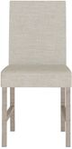 Flexsteel® Chevron Light Oak/Stone Gray Upholstered Dining Chair-1