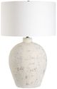 Uttermost® Karena Dark Gray/Ivory Table Lamp-0