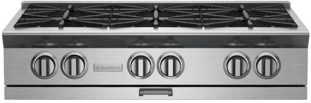 BlueStar® Platinum Series 36" Stainless Steel Liquid Propane Gas Rangetop-0