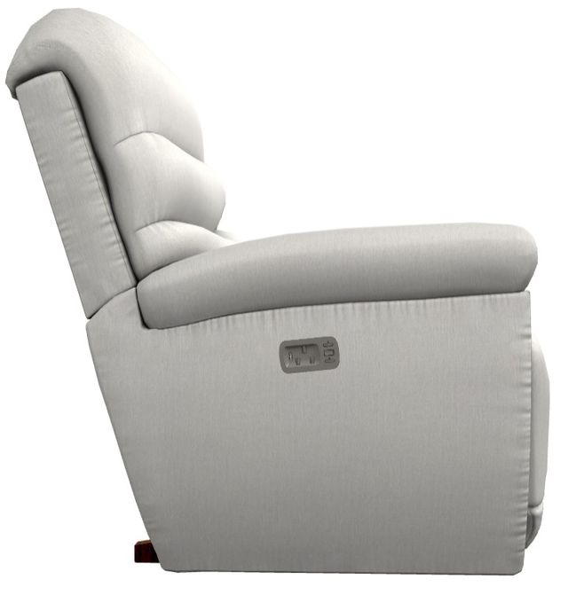 La-Z-Boy® Joshua Linen Power Rocking Recliner with Headrest and Lumbar-2