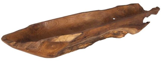Uttermost® Natural Teak Leaf Bowl-3