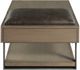 Hammary® Stella Umber Lift Top Storage Coffee Ottoman Table with Gray Frame-4