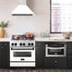 ZLINE Autograph Edition 30" White Matte Wall Mounted Range Hood -1