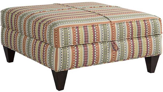 Marshfield Furniture Essentially Yours Multi-Colored Square Storage Ottoman-0