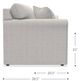 La-Z-Boy® Leah Charcoal Full Sleeper Sofa-4