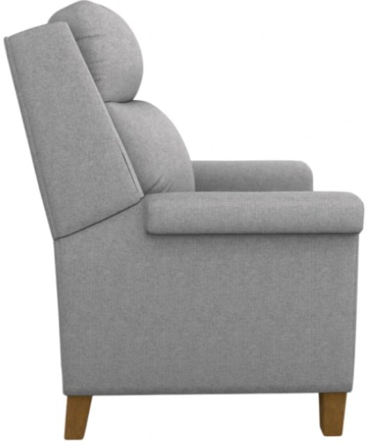Best® Home Furnishings Customizable Prima Power High Leg Recliner with Honey Birch Legs-2