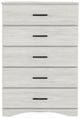 Perdue Woodworks 34,000 Essential White 32" 5-Drawer Chest-1