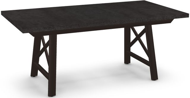 Amisco Customizable Lexington Dining Table with Two Extensions-0