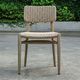 Uttermost® Kailua Cerused Wheat Wicker/Wooden Outdoor Dining Chair-2