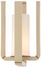 Wildwood Lamps Oak Island Brass/Taupe/White Milk Pendant-2