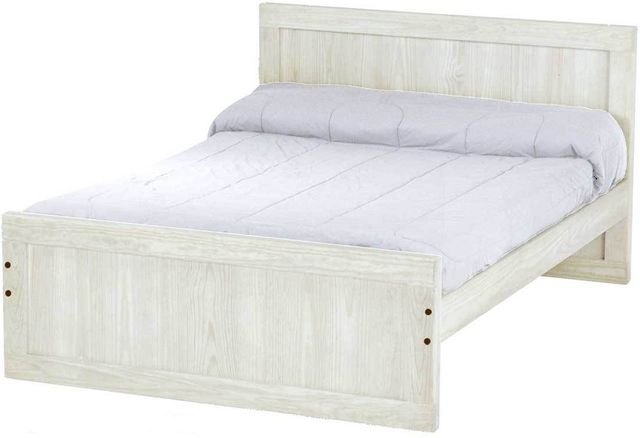 Crate Designs™ Furniture Cloud Finish Full Youth Panel Bed-0