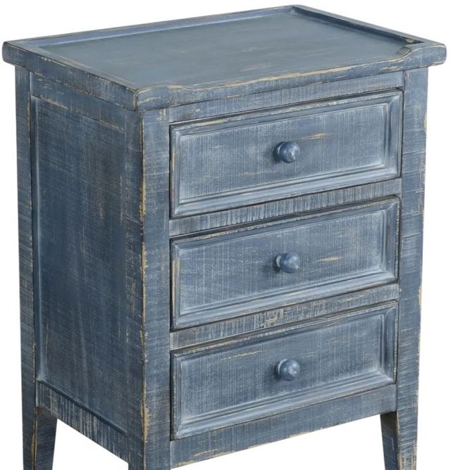 Sunny Designs™ Marina Ocean Blue End Table-3
