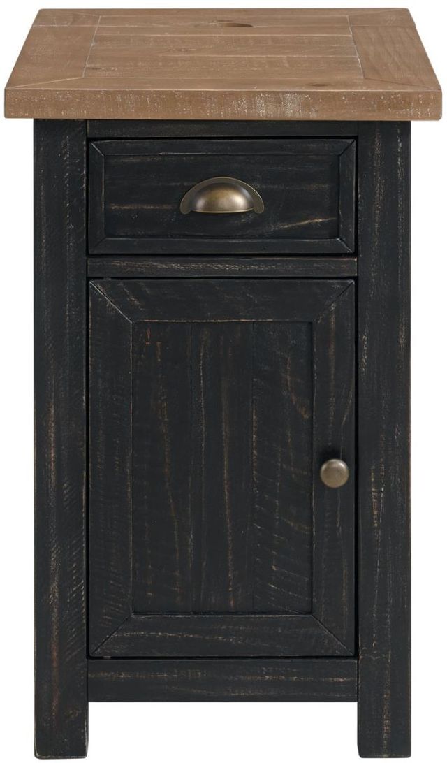 Martin Svensson Monterey Black/Driftwood Chairside Table-2