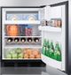 Summit® 5.1 Cu. Ft. Stainless Steel Under the Counter Refrigerator-3