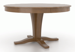 Canadel Customizable Gourmet 54" VR Pedestal Dining Table-0