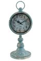 A & B Home Light Blue Clock on Stand-0