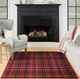 Nourison Home™ Grafix Red 5'x7' Area Rug-1