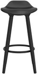 Inspire™ Trex Black/Black 26" Counter Stool, Set Of 2-1