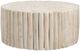 Crestview Collection Gathering White-Washed Cocktail Table with Light Tan Base-0