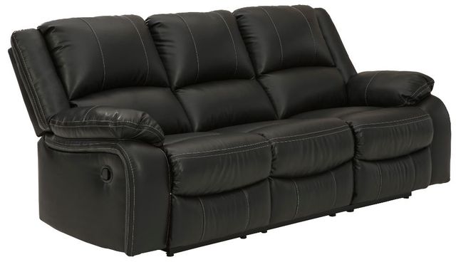 Signature Design by Ashley® Calderwell 2-Piece Black Reclining Living Room Set-1