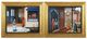 A & B Home 2-Piece Gold Royal's Visit Wall Art Set-0