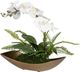 Uttermost® Transcend Antique Brass Orchid Centerpiece-0