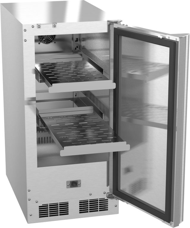 Hoshizaki 2.5 Cu. Ft. Stainless Steel Under the Counter Refrigerator-1