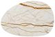 ACME Furniture Haidar Natural Marble Top Coffee Table with Brown Legs-4