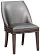 Furniture of America® Sturgis 2-Piece Dark Gray Arm Chair Set-0