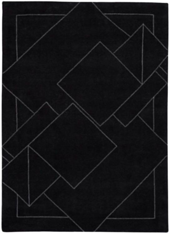 Signature Design by Ashley® Marav Black/White 5'x7' Medium Area Rug-0