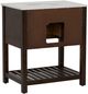 Coast2Coast Home™ Fiskin Brown/White Sink Vanity-5