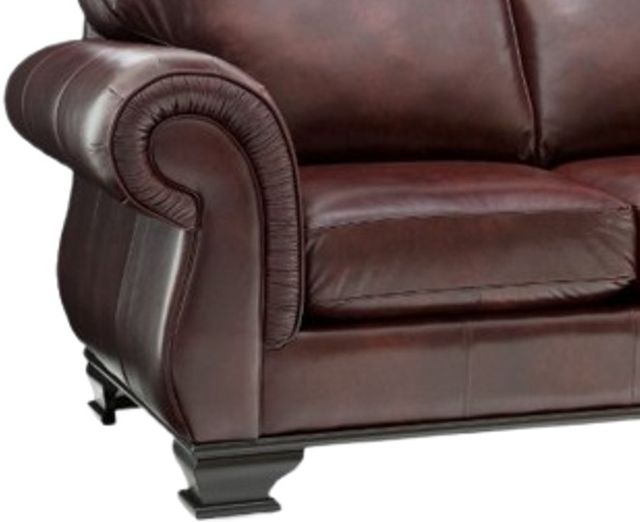 Decor-Rest® Furniture LTD Customizable 3933 Leather Sofa with Wood Base-1