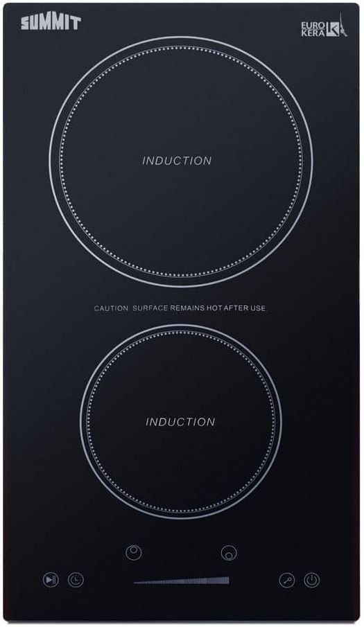 Summit® 12" Black Induction Cooktop-0