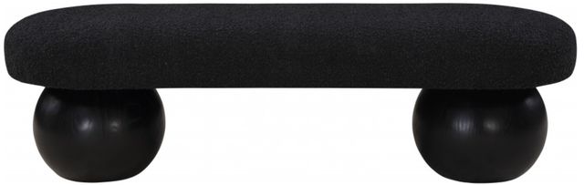 Meridian Furniture Bowie Black Bench-1
