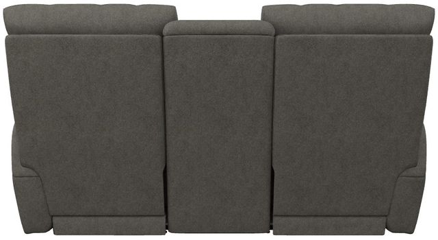 La-Z-Boy® Cassian Charcoal Manual Reclining Loveseat with Console-4