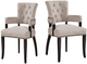 Olliix by INK+IVY Cream Set of 2 Brooklyn Dining Arm Chairs-3