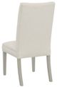 Fairfield® Customizable Entree Dining Concave Tall Back Dining Side Chair with Sheer Dove Legs-1