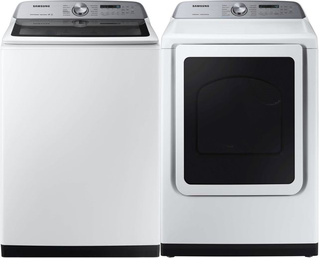 Samsung White Laundry Pair-0