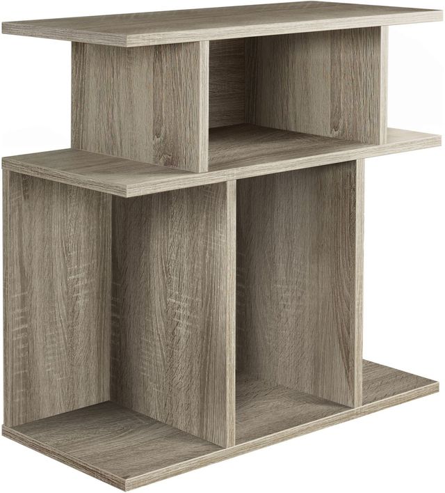 Monarch Specialties Inc. 24"H Dark Taupe Accent Table-0