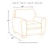 Benchcraft® Calicho Cashmere Chair-2