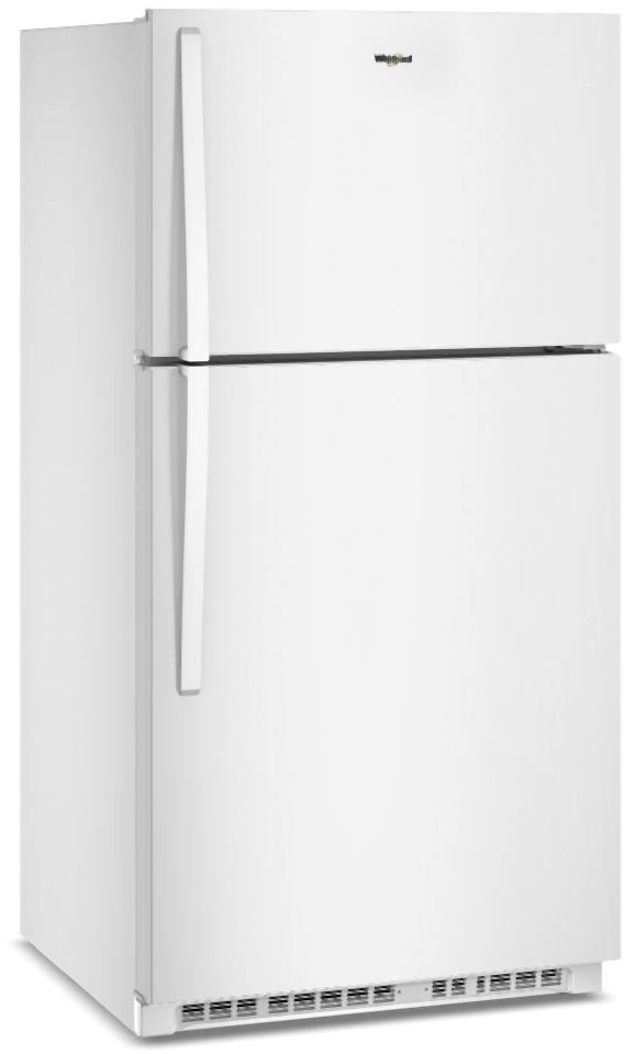 Whirlpool® 33" 21.3 Cu. Ft. White Top Freezer Refrigerator-2