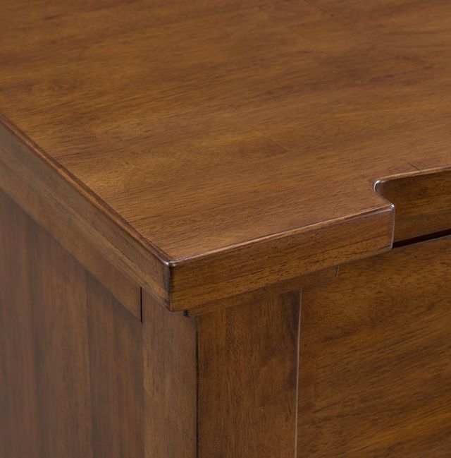Elements International Gage Chestnut Dresser and Mirror-3