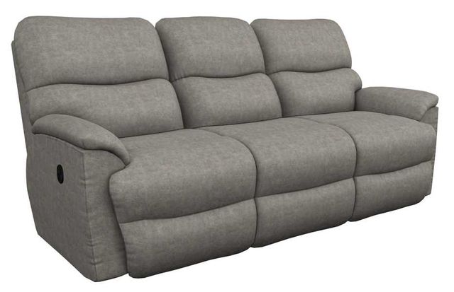 La-Z-Boy® Trouper Charcoal Manual Reclining Sofa-0