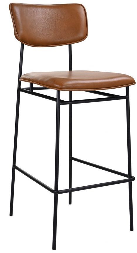 Moe's Home Collection Sailor Brown Bar Stool-1