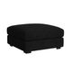 Elements International Arizona Black Modular Ottoman-0