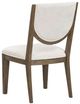 Magnussen Home® Westbourne Dark Umber/Milo Ivory Dining Side Chair-4