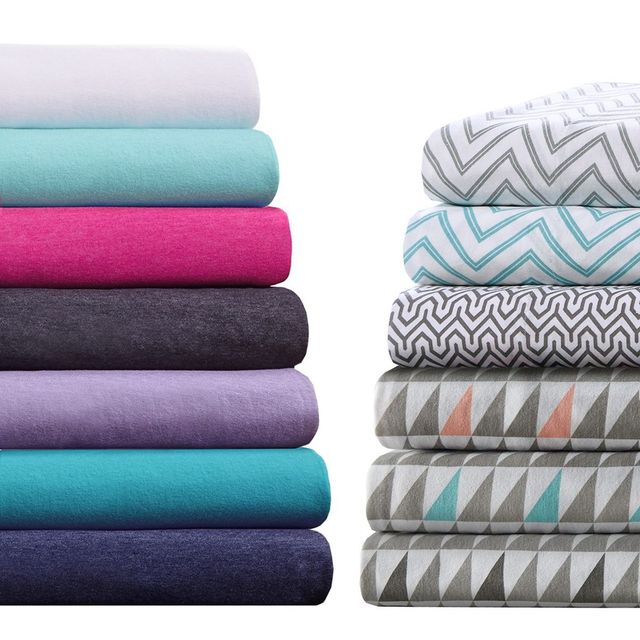 Olliix by Intelligent Design Teal Twin Cotton Blend Jersey Knit All Season Sheet Set-3