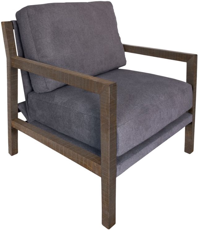 International Furniture Direct Milan Iron Gray Armchair