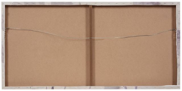 Olliix by Madison Park Midday Bloom White Florals Paint Embellished Canvas-1