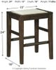 Signature Design by Ashley® Hallishaw Dark Brown Counter Stool-5